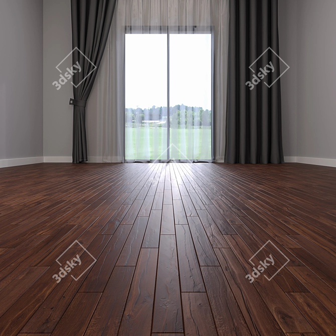 Premium Pisa Parquet: Exquisite, Elegant, Timeless 3D model image 2