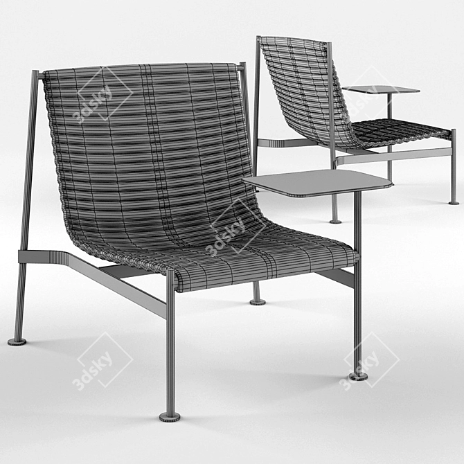 Modular Telo Lounge Chair 3D model image 3