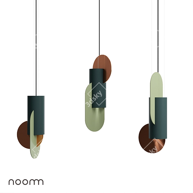 NOOM Suprematic Lighting Collection 3D model image 1