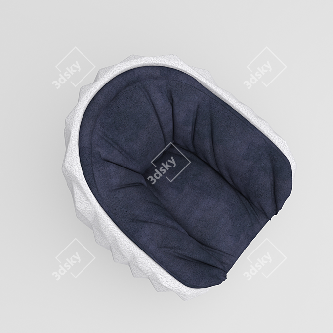 Futuristic Mines Chair 3D model image 2