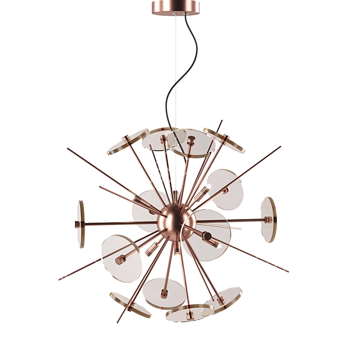 Viokef Eric Chandelier - 4155100 3D model image 1