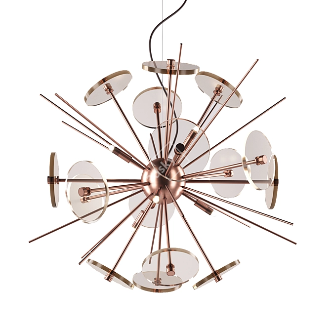 Viokef Eric Chandelier - 4155100 3D model image 2