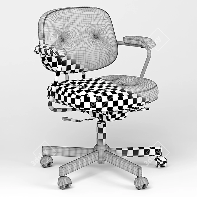 ErgoPro Office Chair 3D model image 3