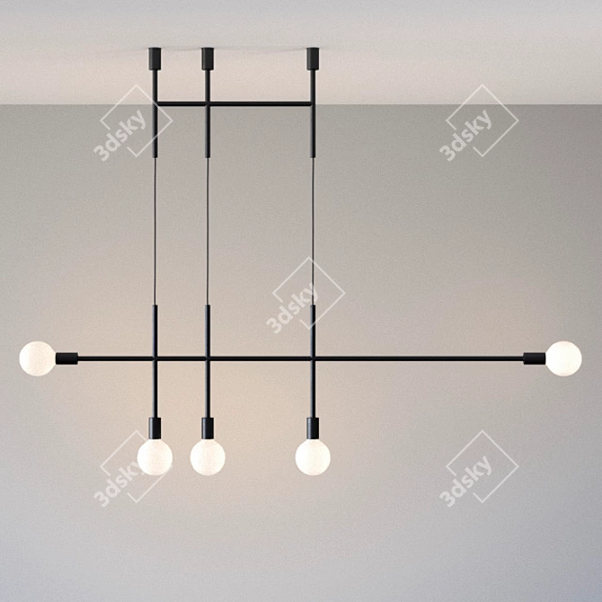 Volker Haug Big Kick Pendant Light 3D model image 2