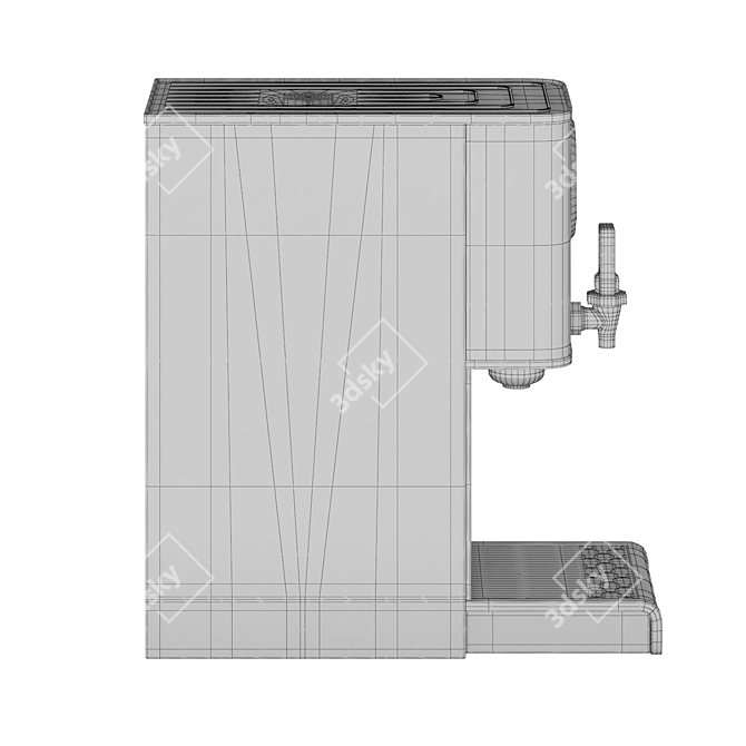 Efficient Electric Water Boiler 3D model image 3