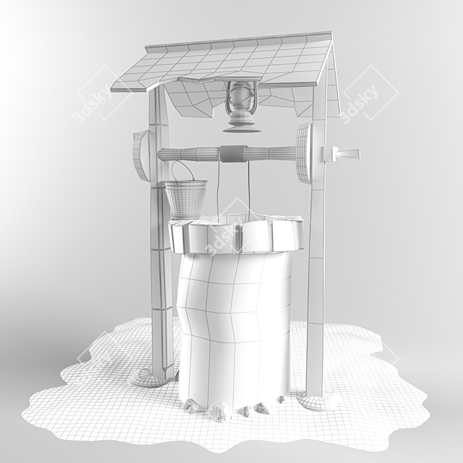  Aquatic Spin: Water Weel 3D model image 2