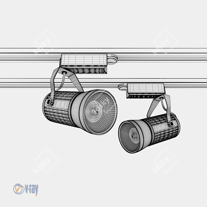 Arte Lamp A6330PL Track Lights 3D model image 3