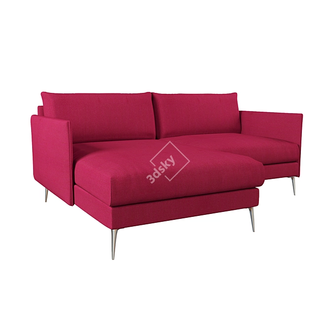 Cozy Corner Cumulus Sofa 3D model image 2