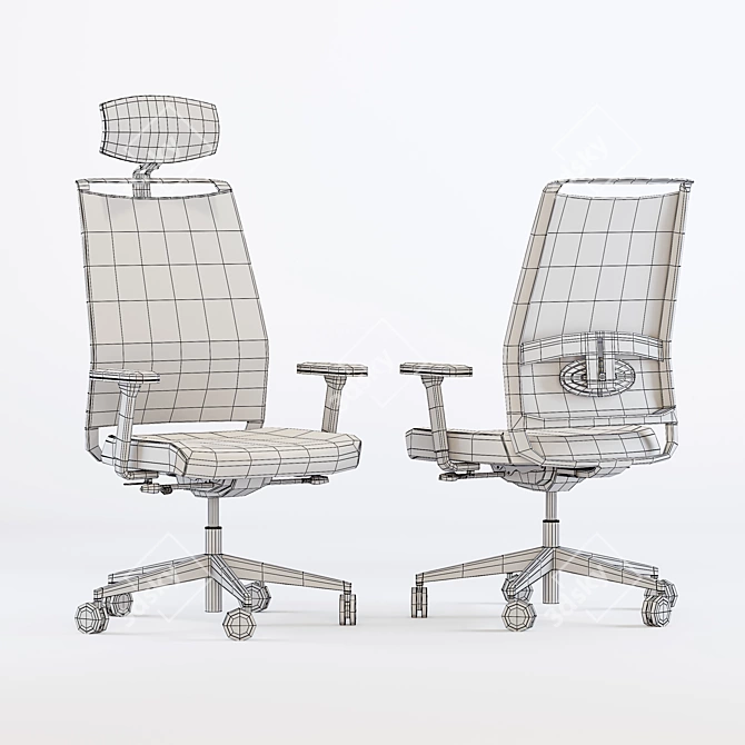 Ivars Giulietta Chair - Classic Elegance 3D model image 3