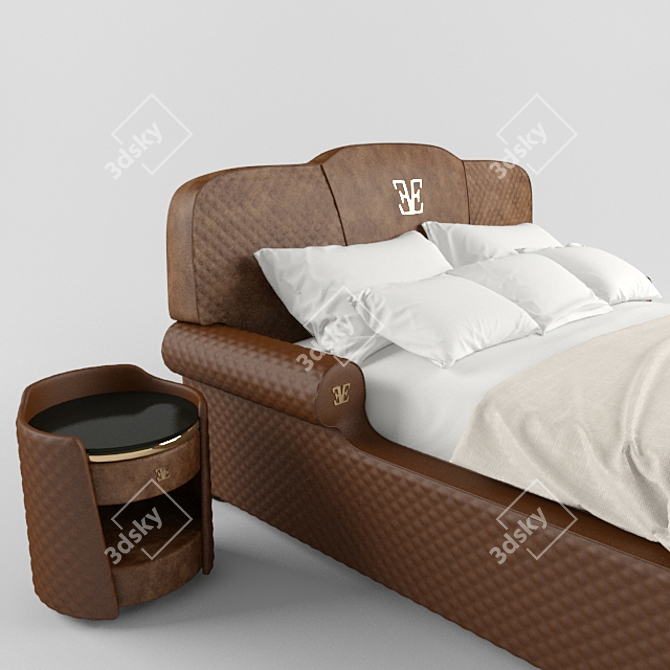 Dreamland Comfort Bed 3D model image 3