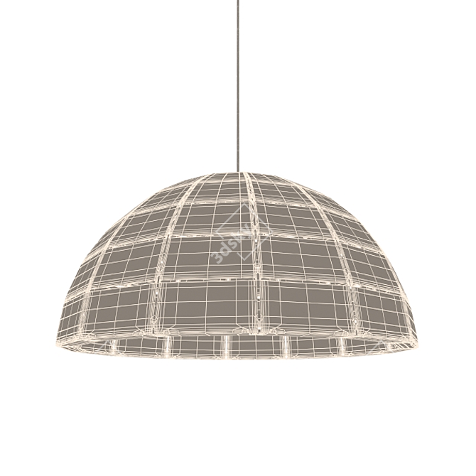 Bronze Metal Pendant Lamp - Lucide Ramona 3D model image 2