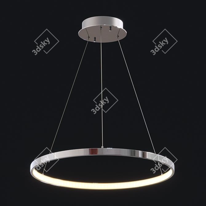 Modern ET2 Hoops LED Pendant 3D model image 2