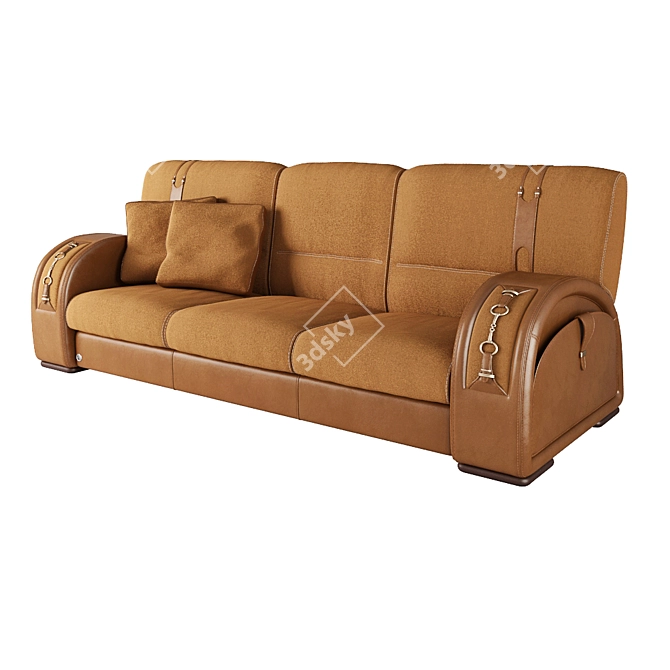 Elegant Formitalia Varenne Sofa 3D model image 1