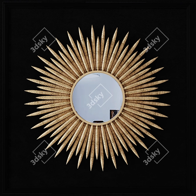 HPDecor Sunny Mirror 3D model image 1
