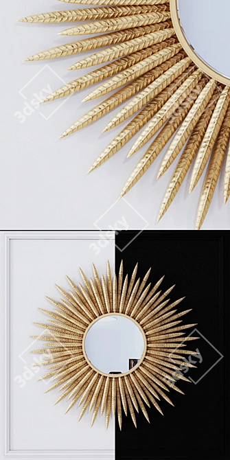 HPDecor Sunny Mirror 3D model image 2