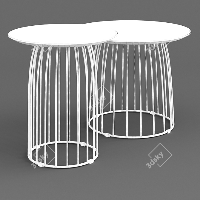 Cosmorelax Bird Tables 3D model image 3