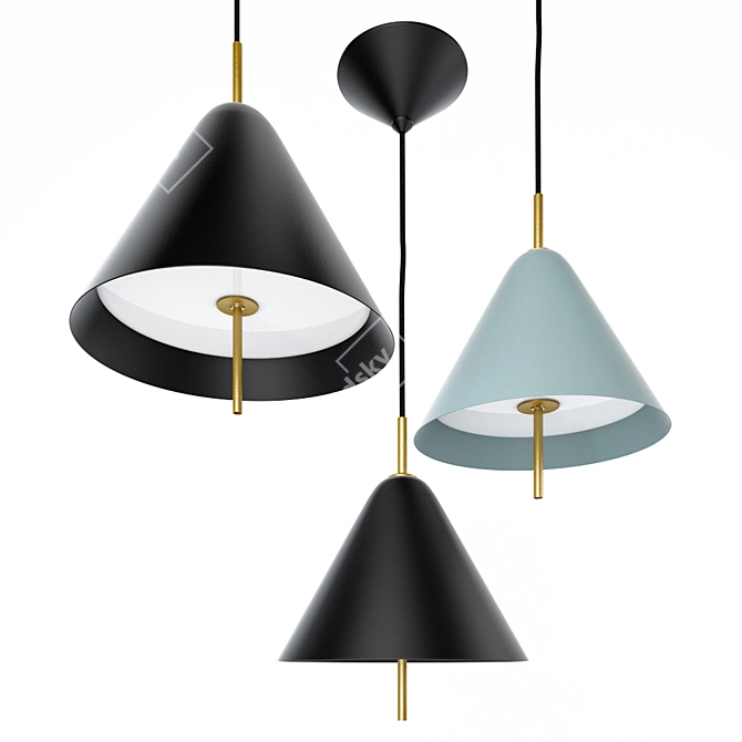 Oria COSMORELAX Pendant Lamp 3D model image 1