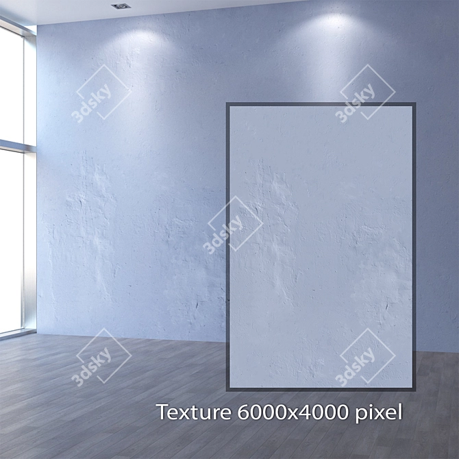 Title: Seamless 4K Plaster Texture 3D model image 2