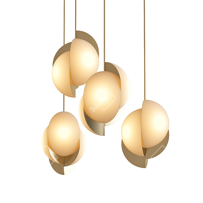 Bohinc Pendant Lamp: A Sleek Illumination 3D model image 1