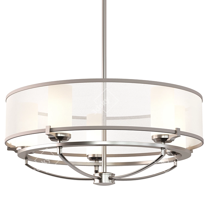 Kichler Saldana 5-Light Chandelier 3D model image 1