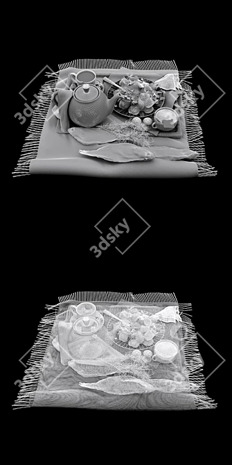 Fresh Summer Feast 3D model image 3