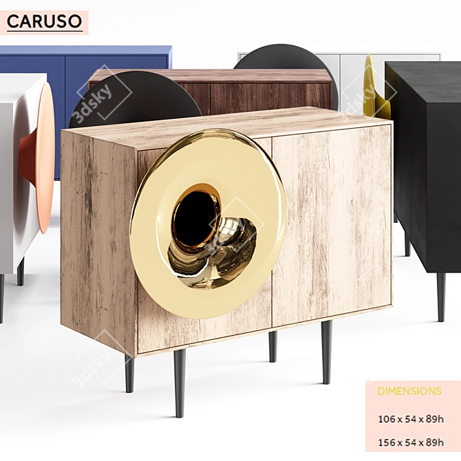 Italian Elegance: Miniforms Caruso 3D model image 1