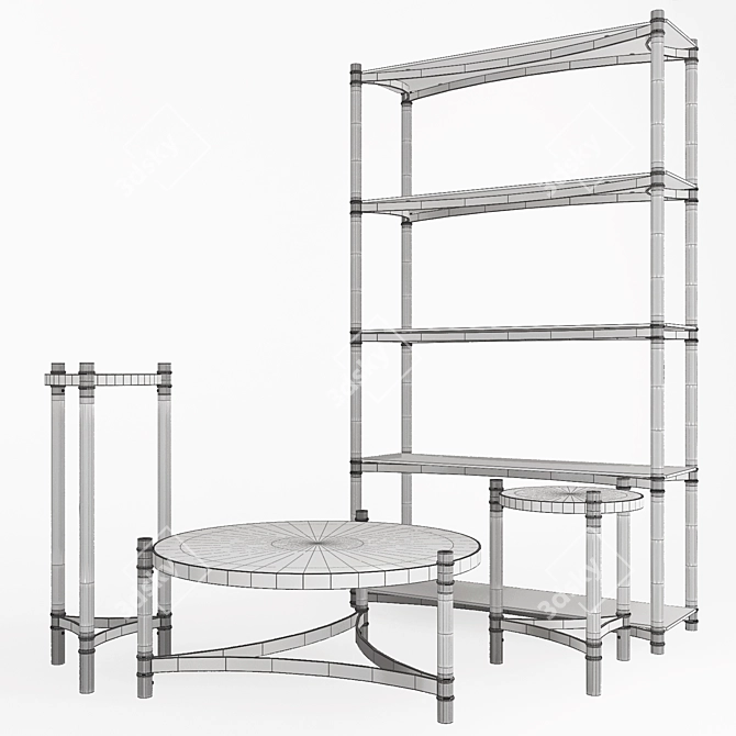 Eichholtz Trento: Elegant Furniture Collection 3D model image 3