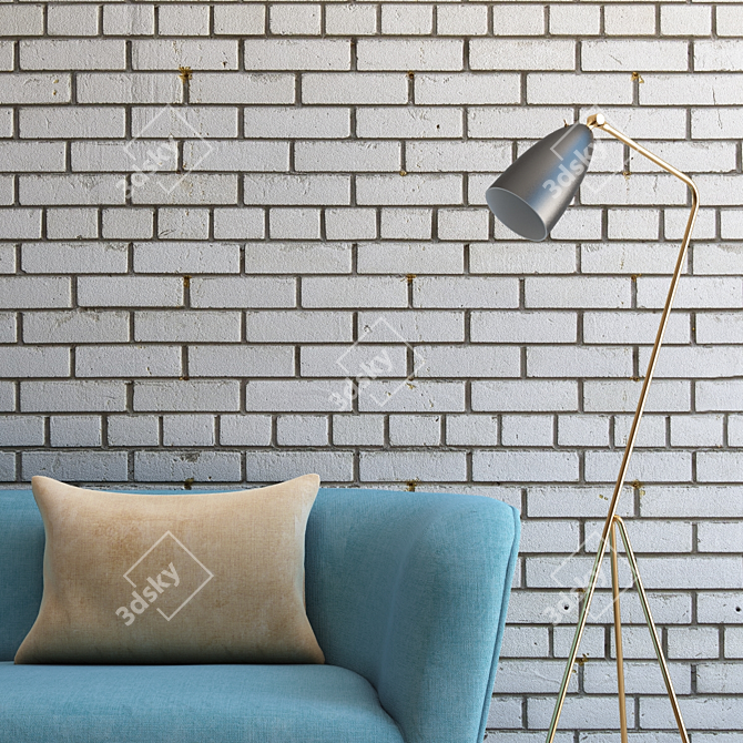  Seamless Brickwork for Interiors & Exteriors 3D model image 2