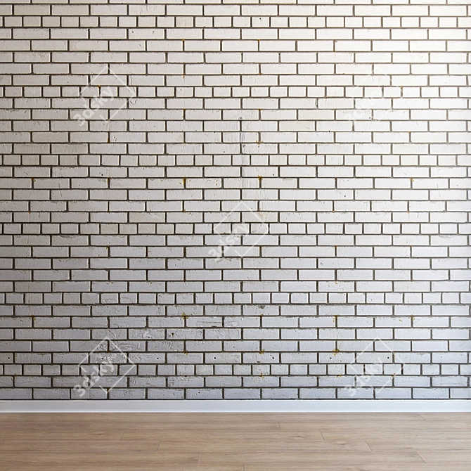  Seamless Brickwork for Interiors & Exteriors 3D model image 3
