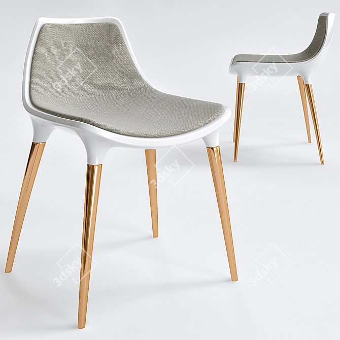 Elevate your comfort with Cadeira Luna! 3D model image 1