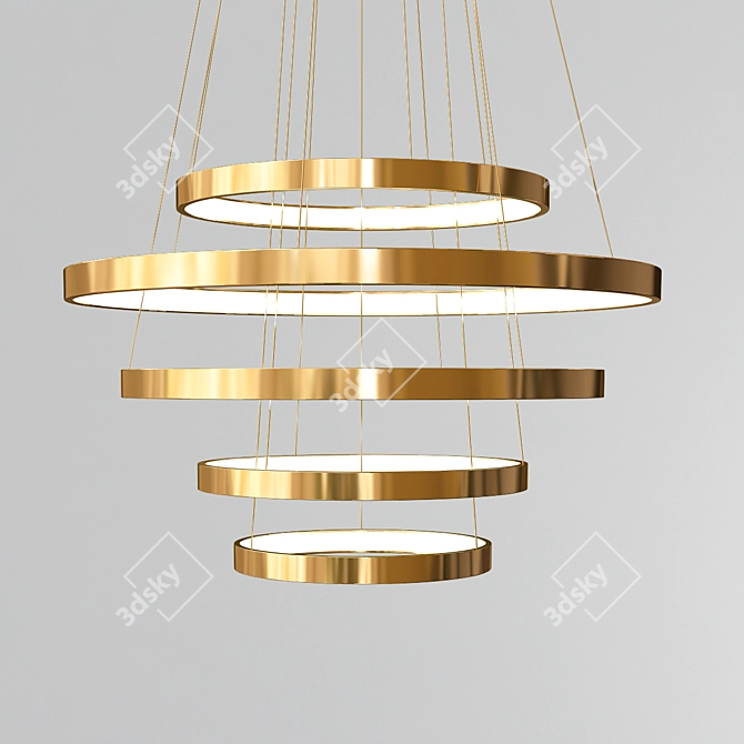 Elegant Harmony in Aura 3D model image 1