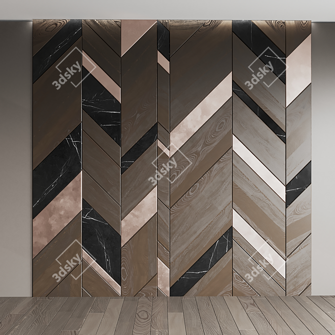 Alexandra's Interior Wall Decor 3D model image 1