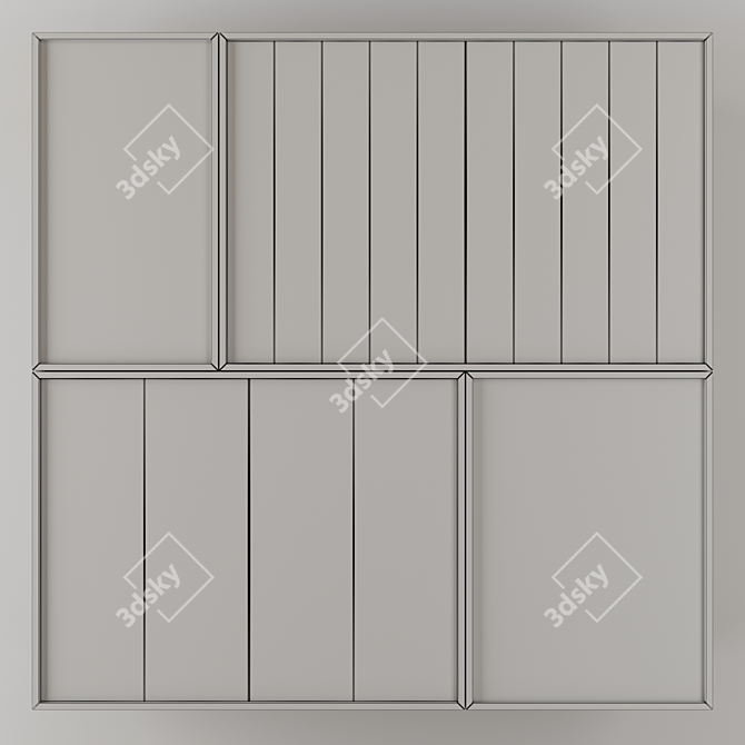 Wolfang Storage Cabinet - Meridiani 3D model image 3