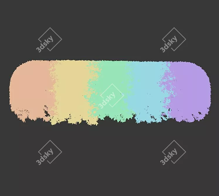 Evergreen Spherical Hedge Module 3D model image 3