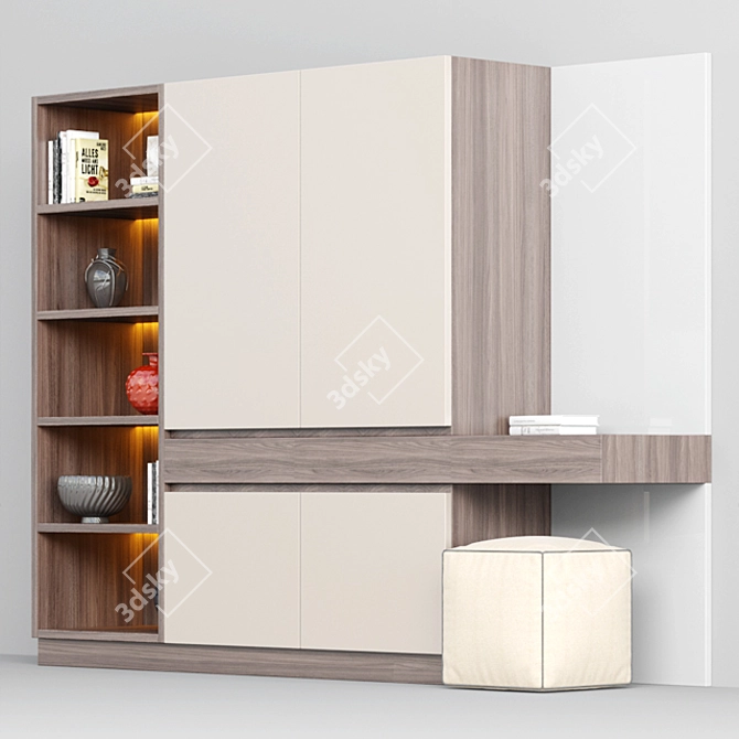Ready-to-Use Stand Models 3D model image 2