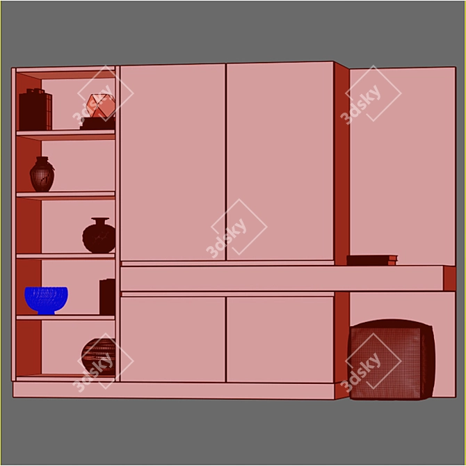 Ready-to-Use Stand Models 3D model image 3