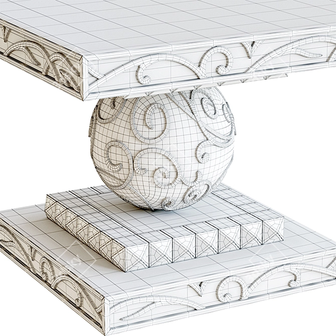 Colombostile XXI Secolo Invito al Viaggio Coffee Table - 0229TVL 3D model image 3