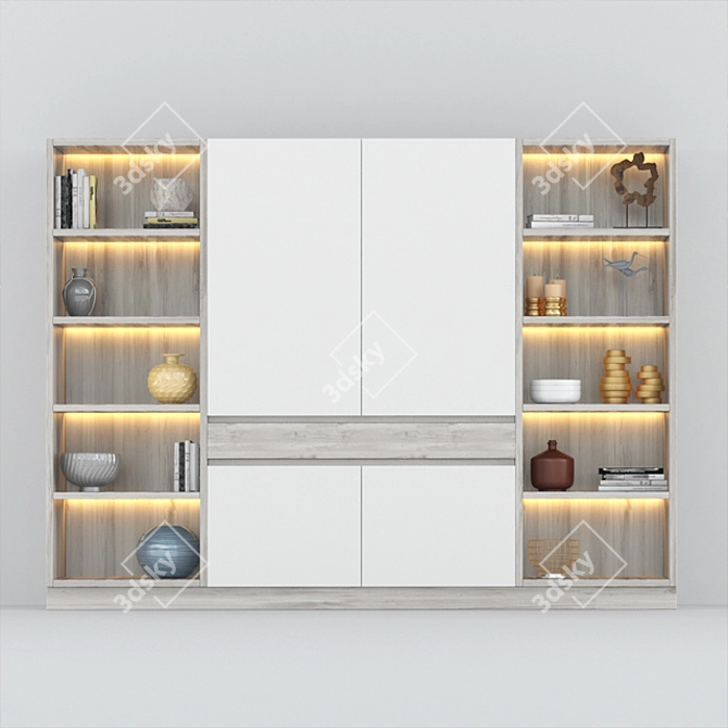 Ready-to-use Stand Models & Scenes 3D model image 1