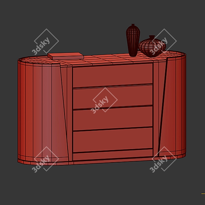Capital Collection Majestic 2: Elegant Design, Stunning Dimensions! 3D model image 2