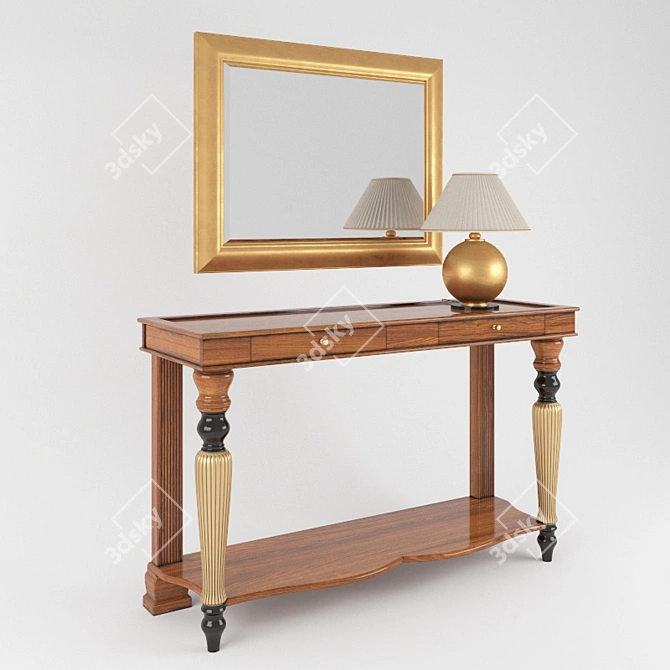 Italian-made Mirandola Export Console 3D model image 2