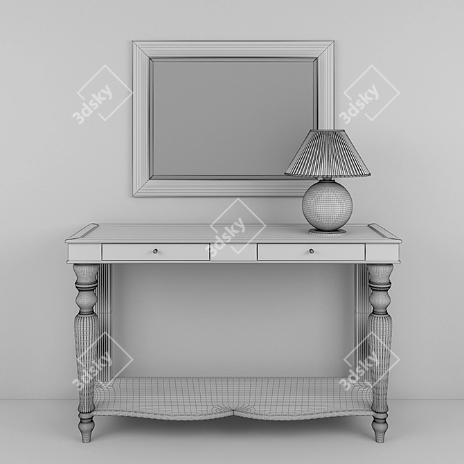 Italian-made Mirandola Export Console 3D model image 3