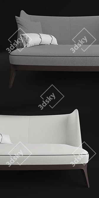 Stylish Dragonfly Divani 3D model image 3