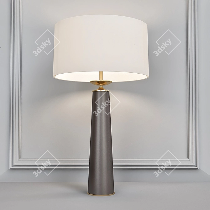 Thomas Pheasant Olympia Table Lamp 3D model image 1