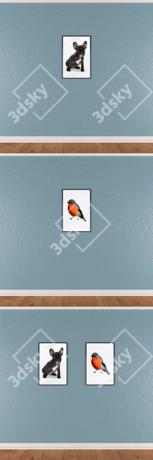 Versatile Wall Painting Set 3D model image 3