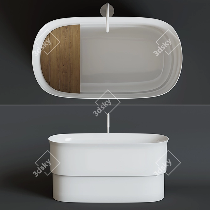 Agape Immersion - Luxurious Soaking Experience 3D model image 1
