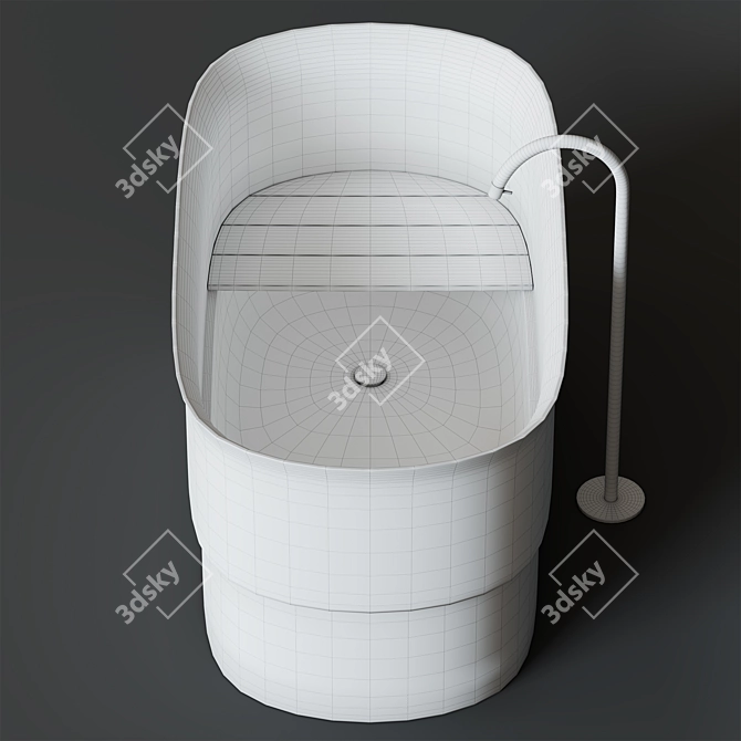 Agape Immersion - Luxurious Soaking Experience 3D model image 3