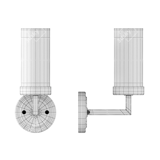 Kelly Wearstler Liaison Sconce 3D model image 3