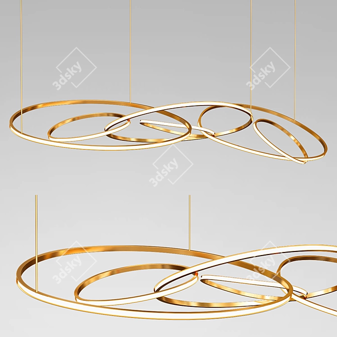 Niamh Barry: Unfolded Elegance 3D model image 1