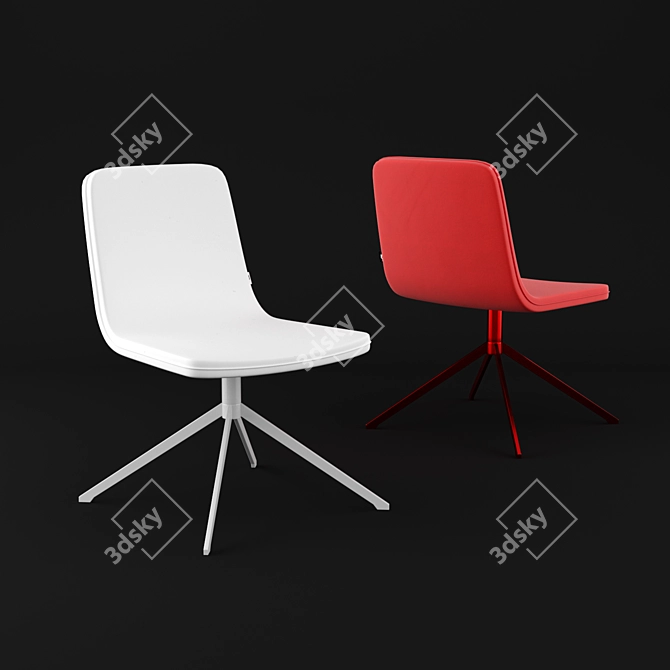 Modern Elegance: B@T Pera Lounge 3D model image 1