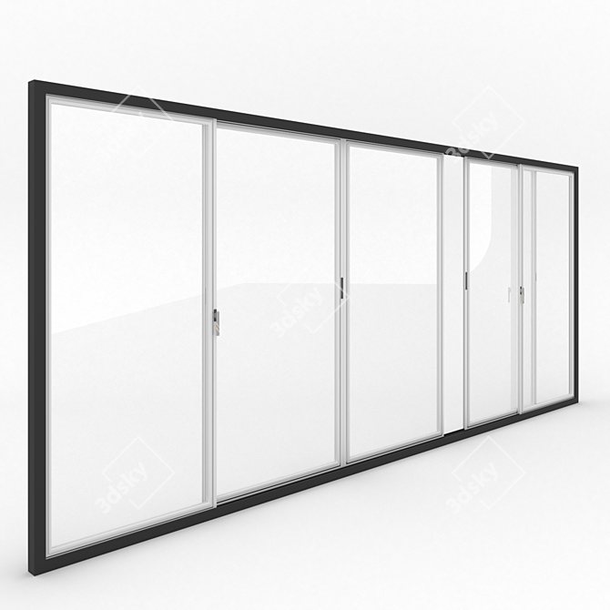 Versatile Sliding Window 3D model image 1